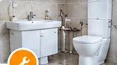Illustrative example of bathroom fittings service